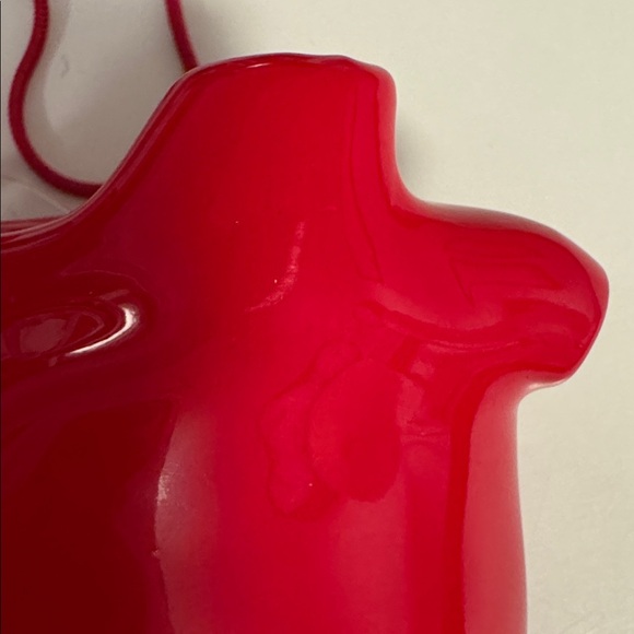 Zara Red Glossy Heart Hard Case Crossbody Bag Never Used - Picture 15 of 15